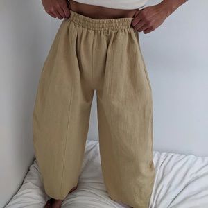 Ilana Kohn Abe Sweatpants in Beige Medium